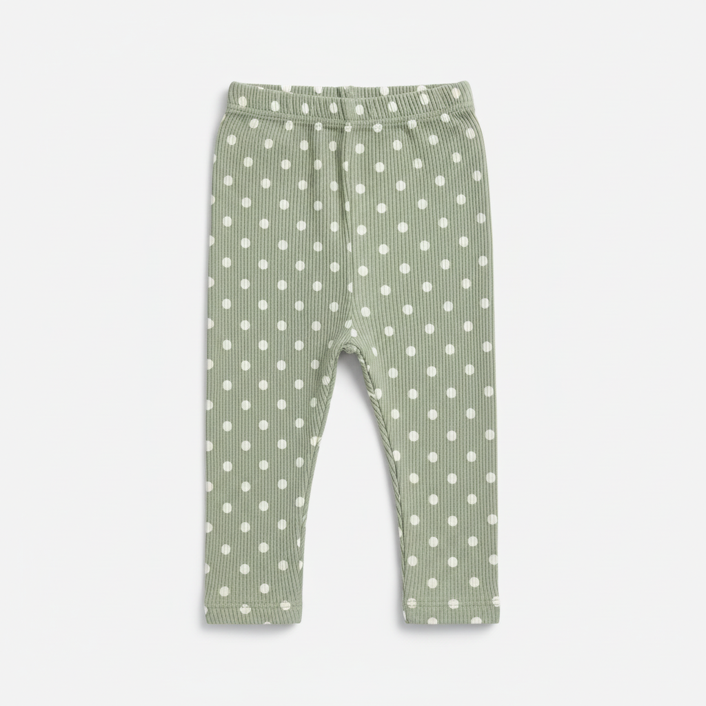 Little Explorer Ribbed Leggings - Misc Colours