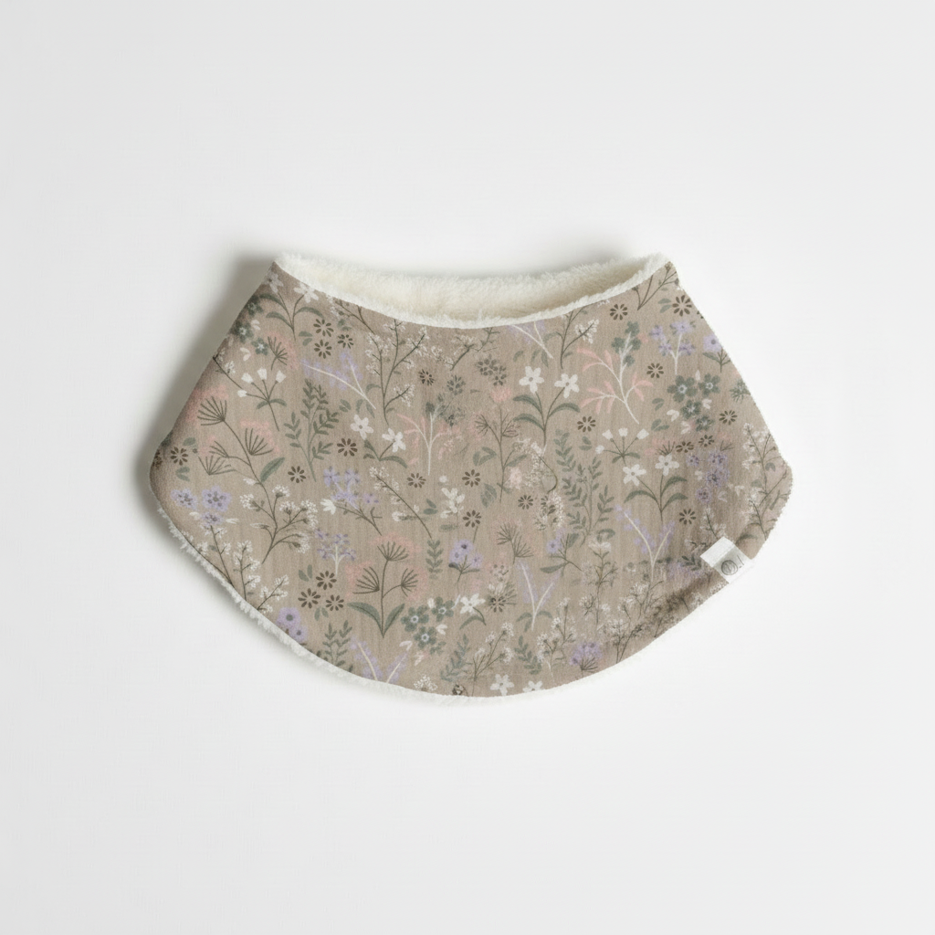 Soft Florals Drool Bib