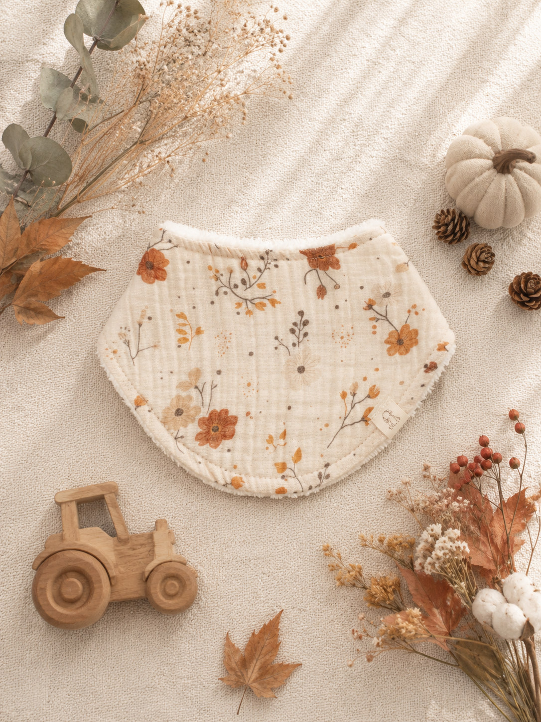 Harvest Bloom Drool Bib