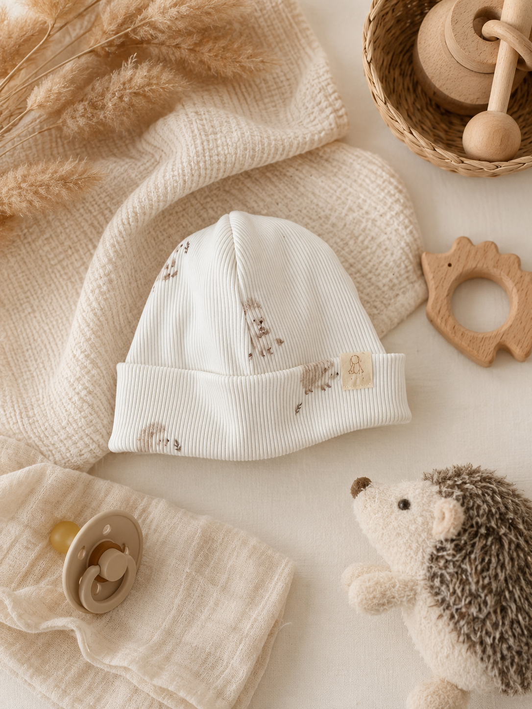 Happy Hedgehog Beanie Hat