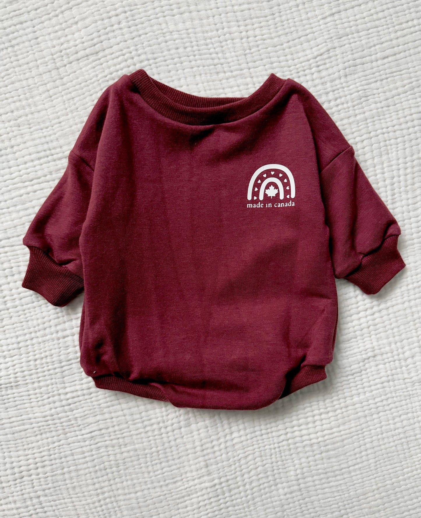 Made in Canada Sweater Romper