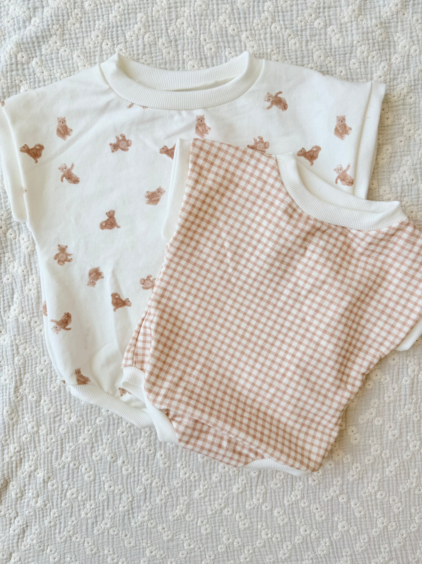 Bear Hug Tee Romper