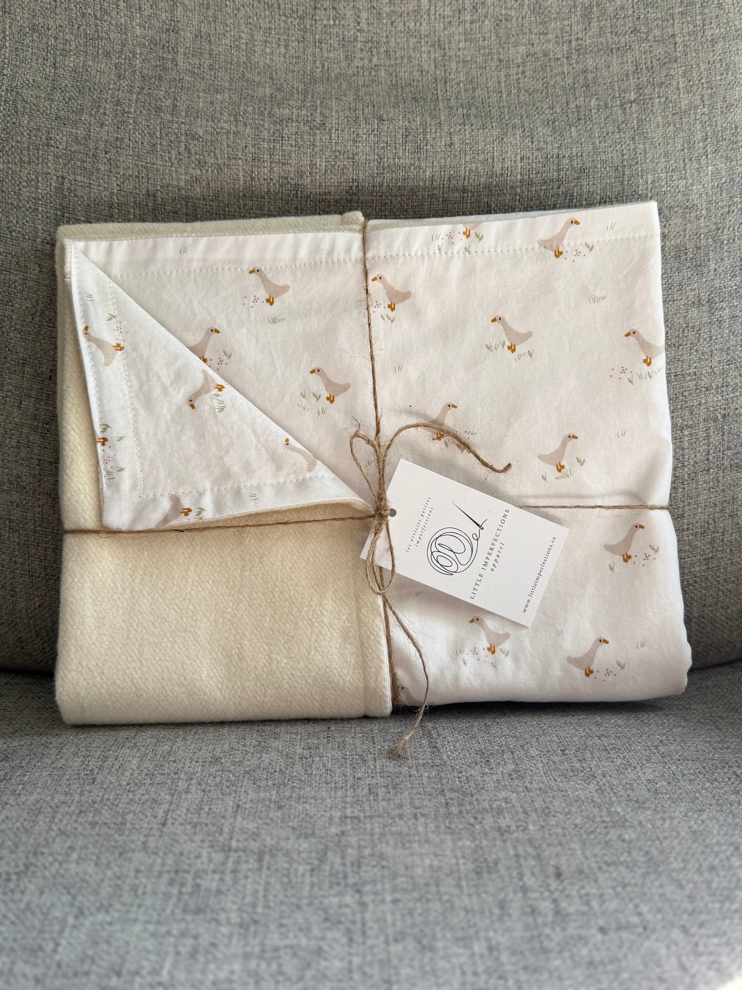 Pre-Order: The Little Dreams Blanket — 30"x30" (Choose Your Fabric)