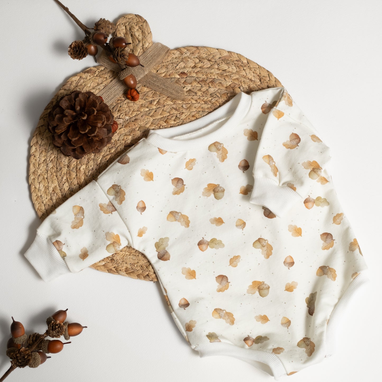 Acorn sweater romper - Hudson Flow