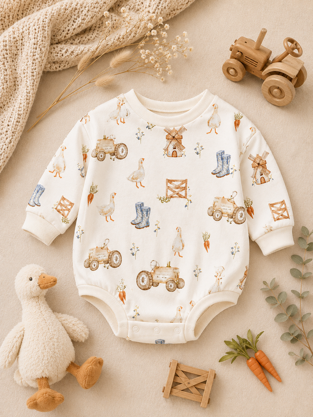 Sweater Rompers
