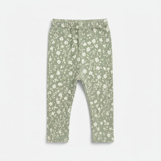 Little Explorer Ribbed Leggings - Misc Colours