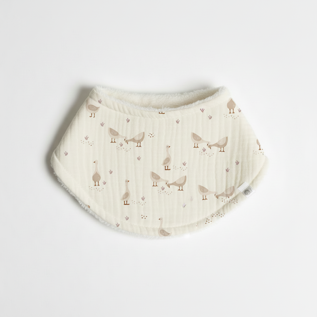 Gentle Geese Drool Bib