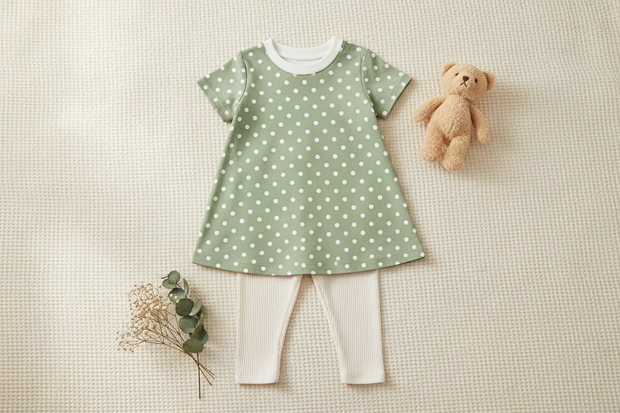 Little Explorer Ribbed Leggings