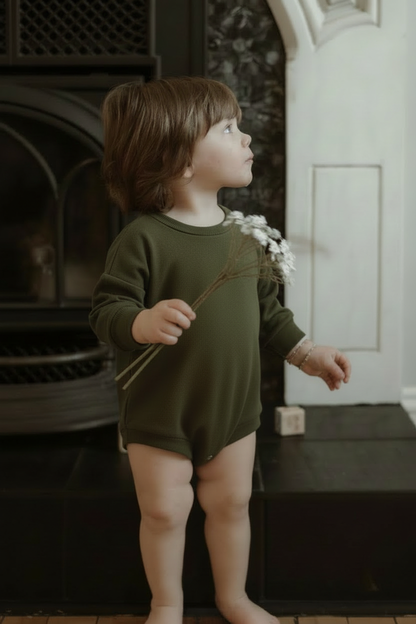 Little Explorer Sweater Romper