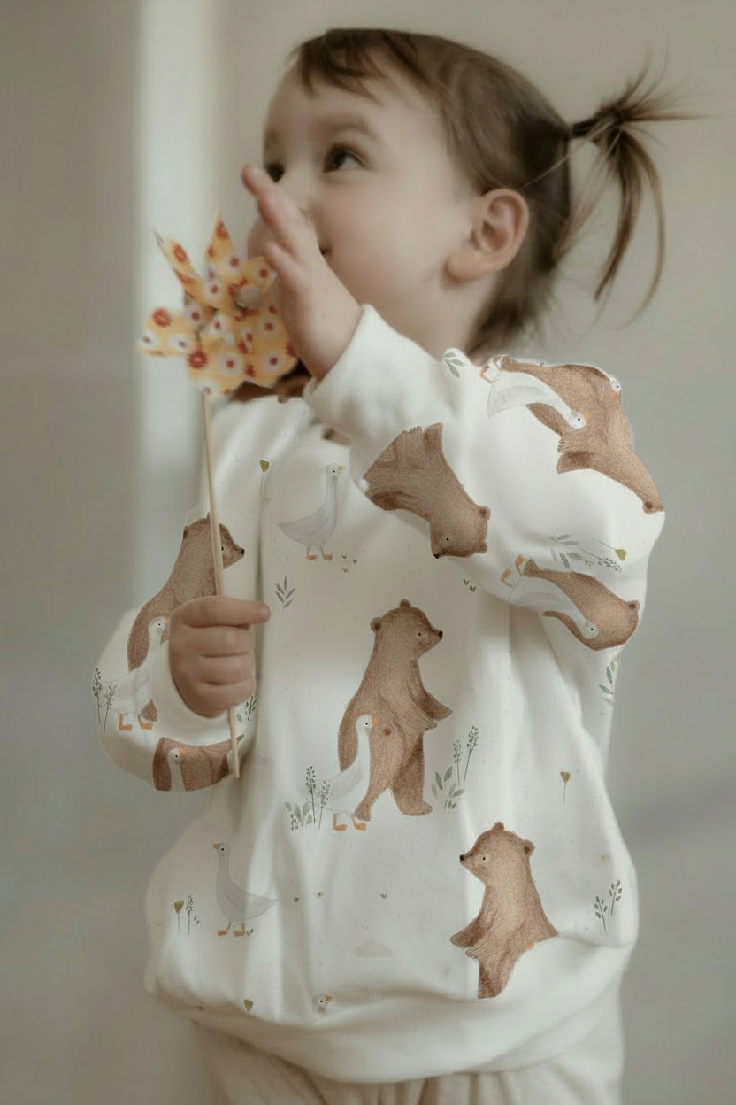 Little Explorer Oversized Sweater