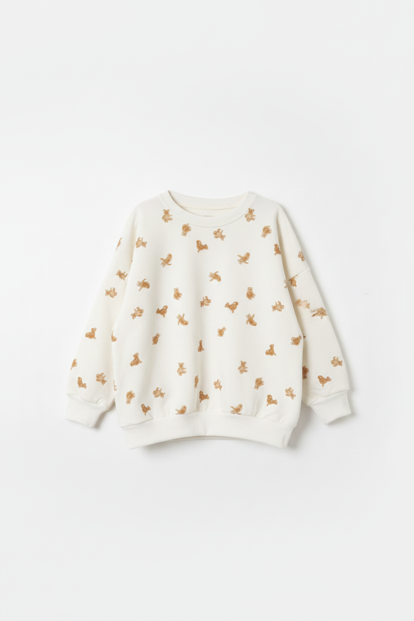 Bear-y Cute Oversized Sweater