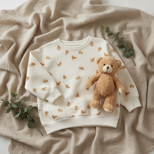 Bear-y Cute Oversized Sweater