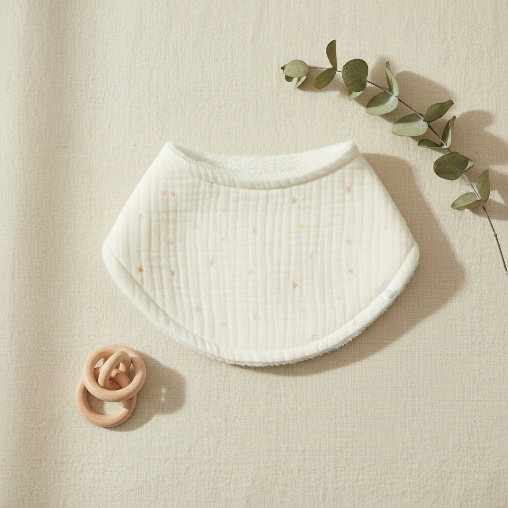 Gentle ABC Drool Bib