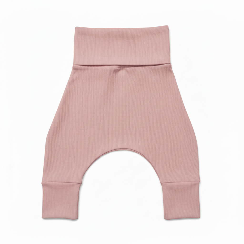Dusty Pink Grow-With-Me Pants