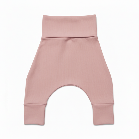 Dusty Pink Grow-With-Me Pants