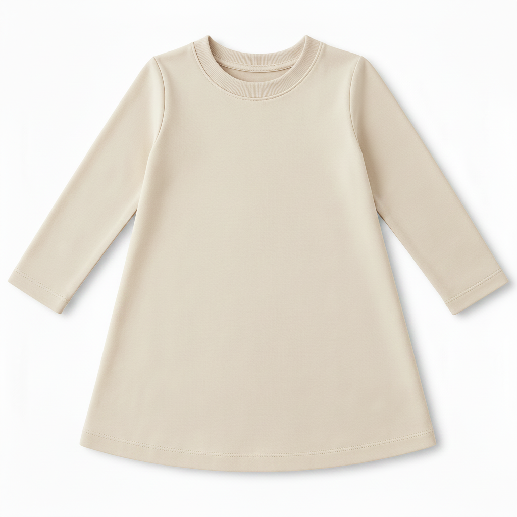 Oat Long-Sleeve Tee Dress