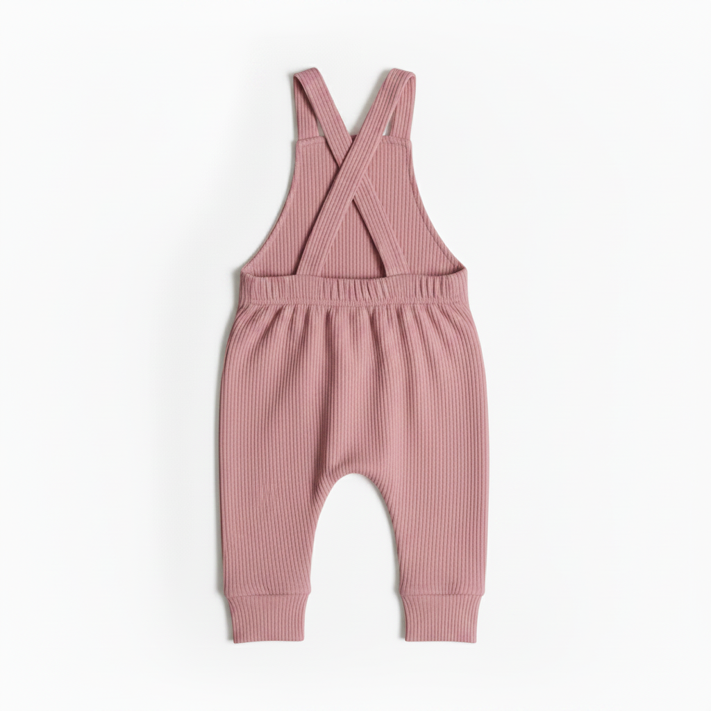 Dusty Pink Overalls