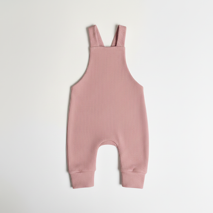 Dusty Pink Overalls
