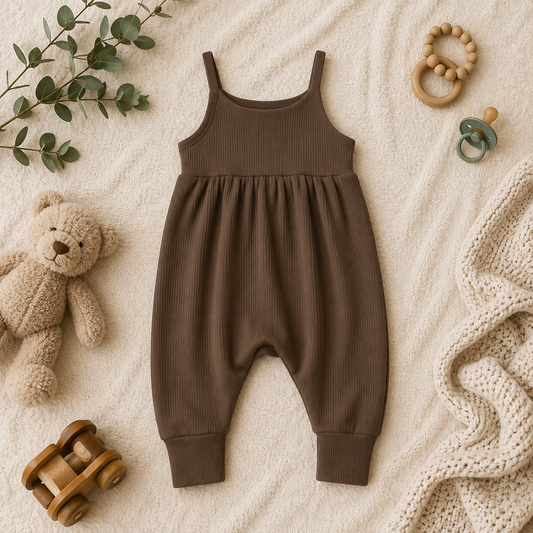 Mushroom Slip-On Romper