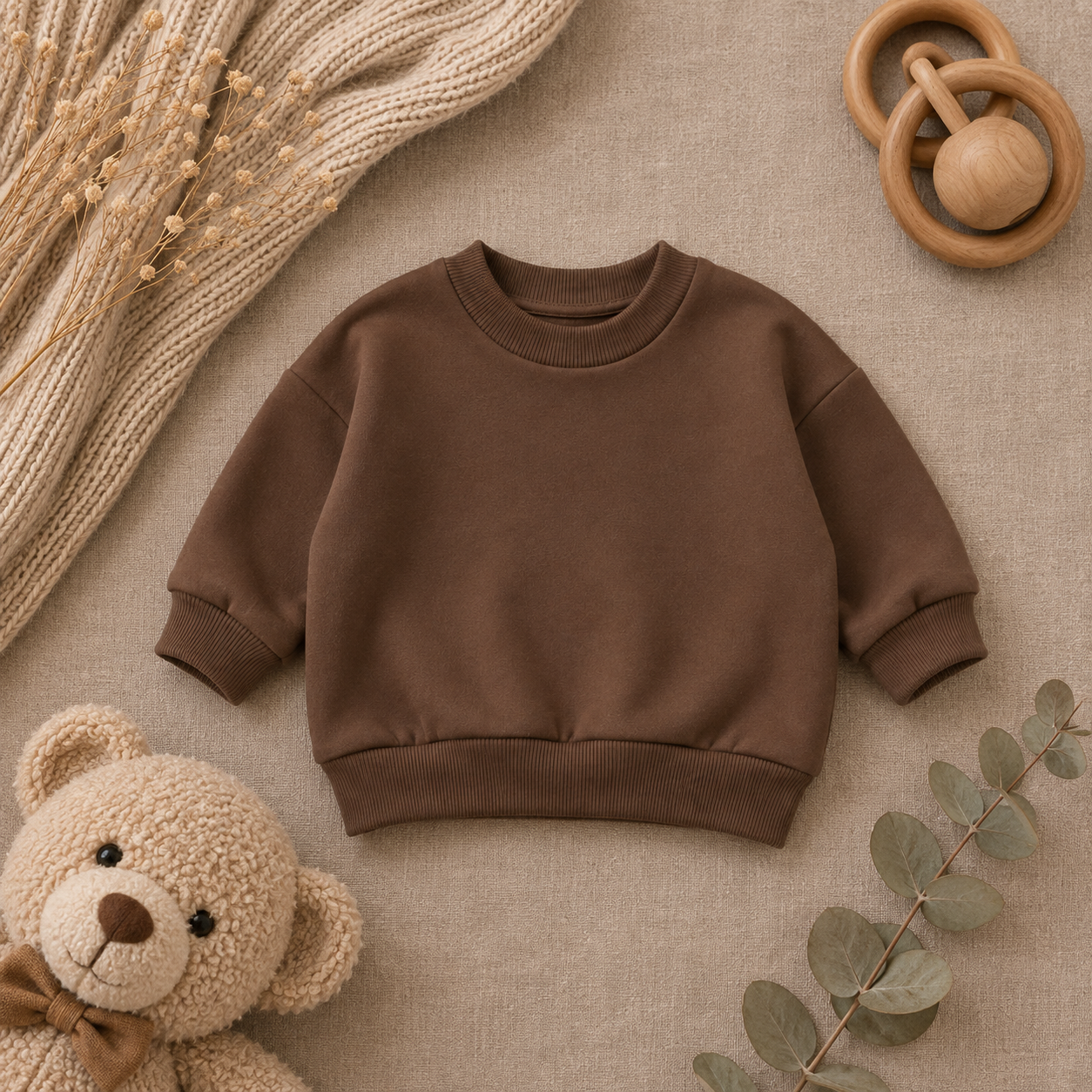 Mushroom Oversized Sweater