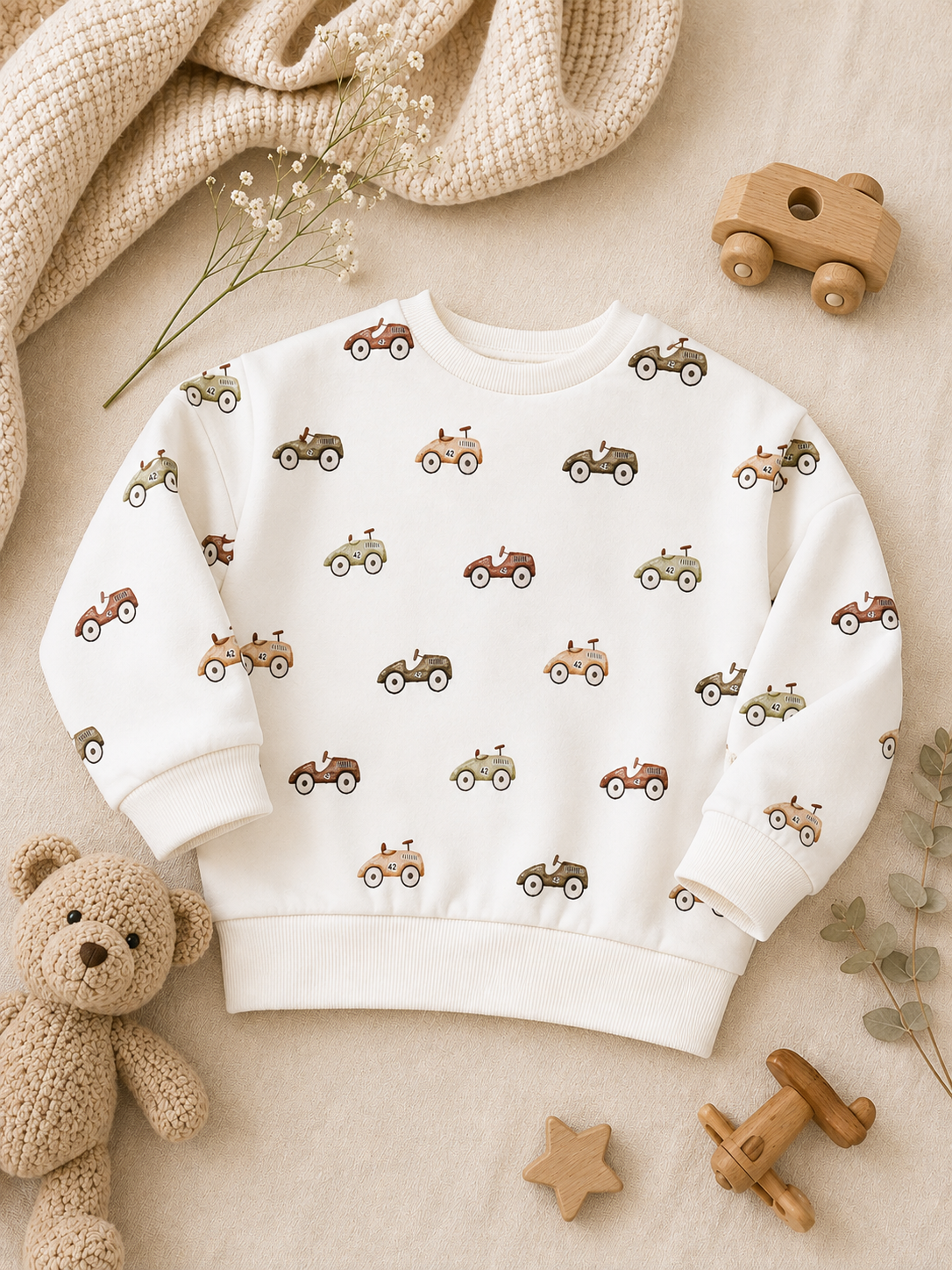 Cars Oversized Sweater