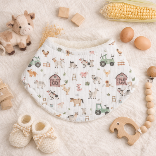 Little Farm Drool Bib