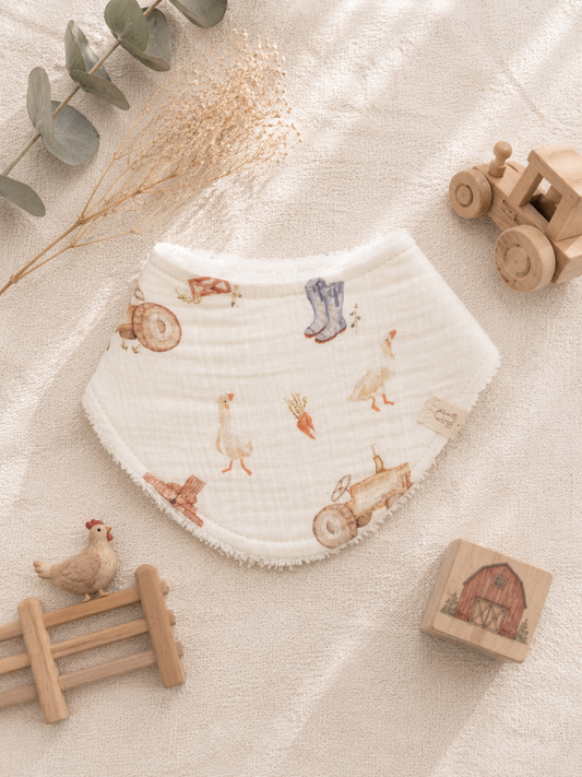 Farm Friends Drool Bib