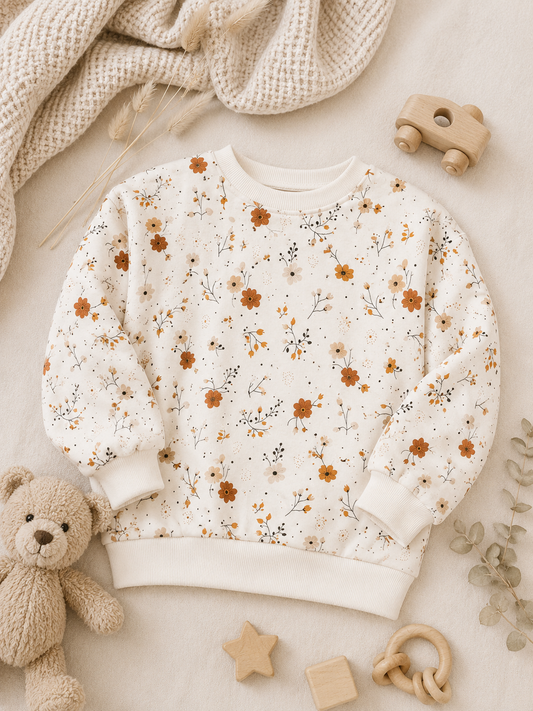 Harvest Bloom Oversized Sweater