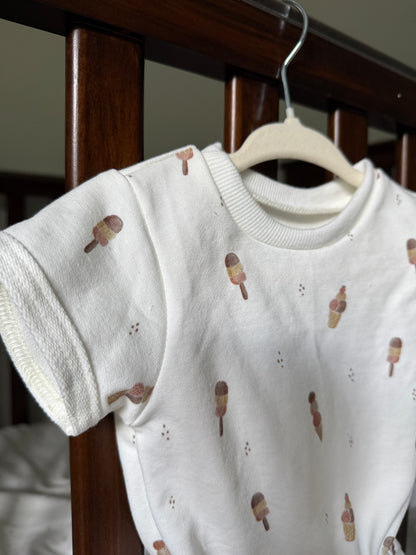 Ice Cream, You Scream Beach Romper