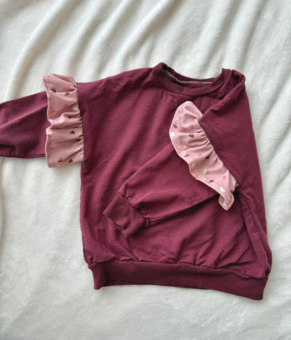 Burgundy Sweater