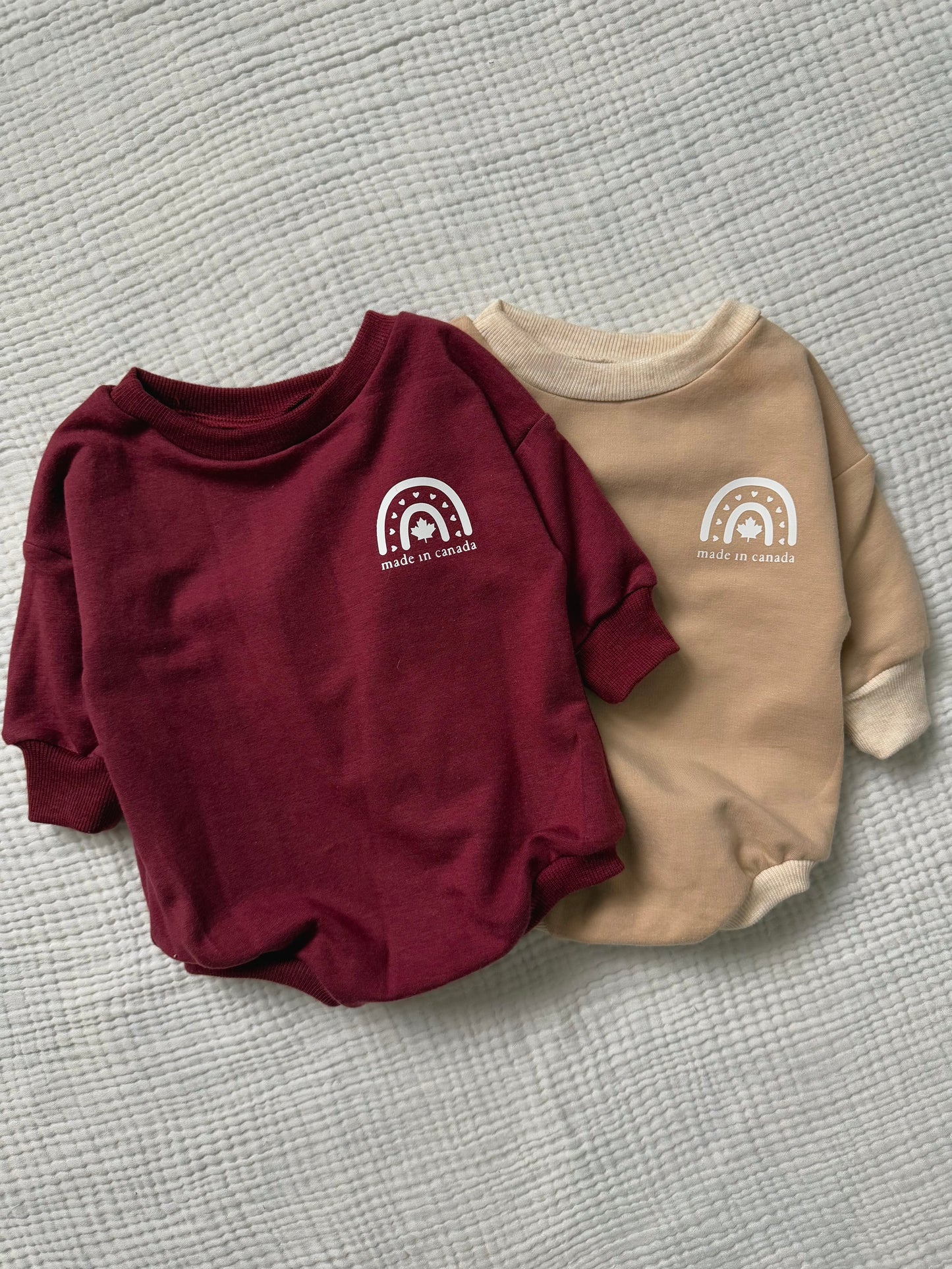 Made in Canada Sweater Romper