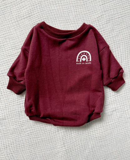 Burgundy Made in Canada Sweater