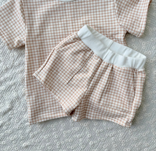 Gingham Shorts
