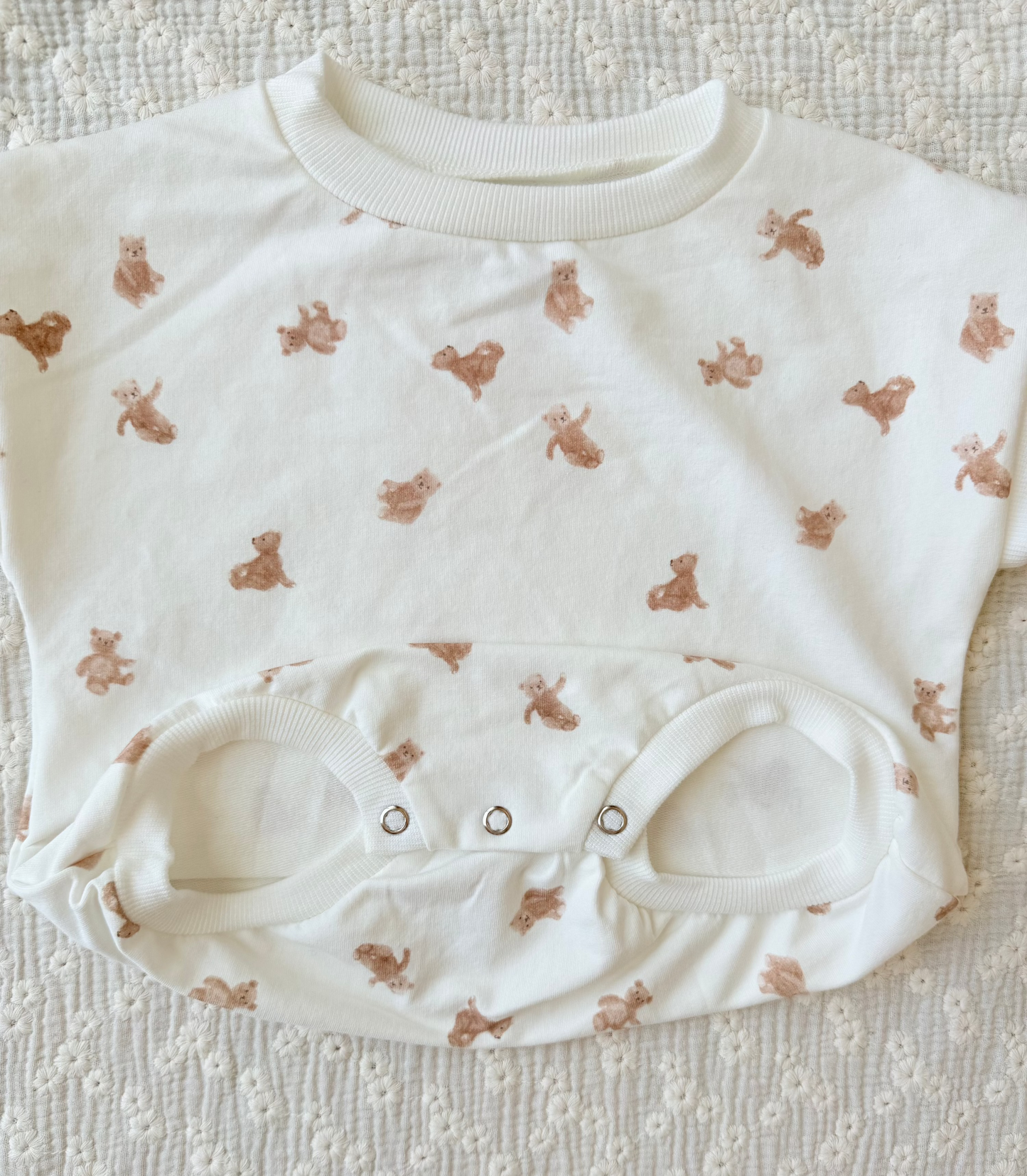 Bear Hug Tee Romper