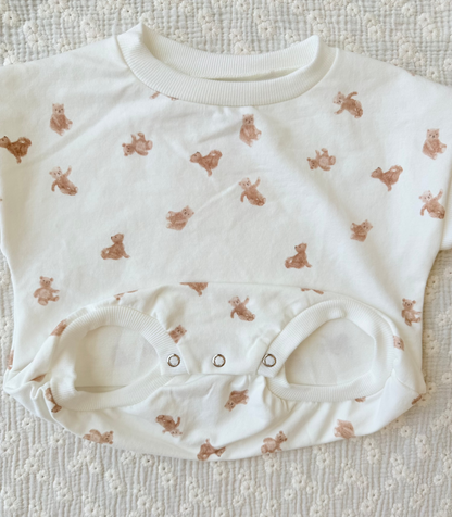Bear Hug Tee Romper