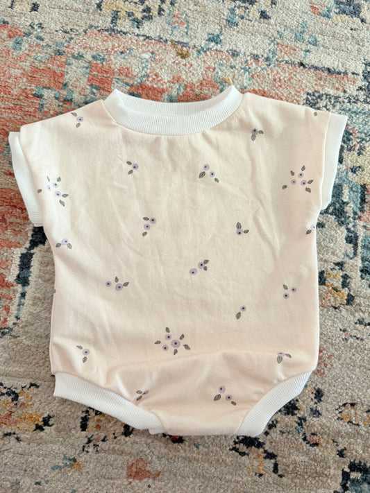 Blueberry Tee Romper