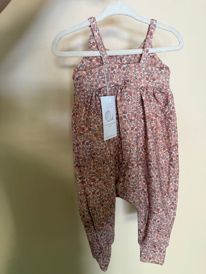 Flower Patch Slip-on Romper