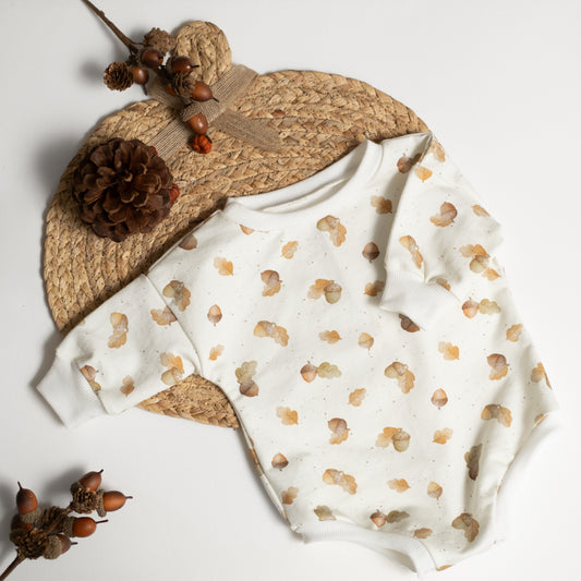 Acorn sweater romper - Hudson Flow