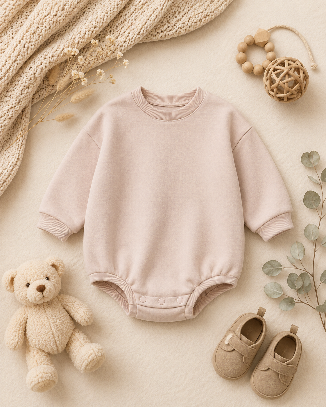 Oat Sweater Romper