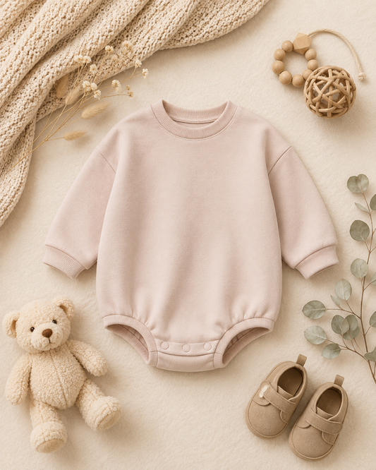 Oat Sweater Romper