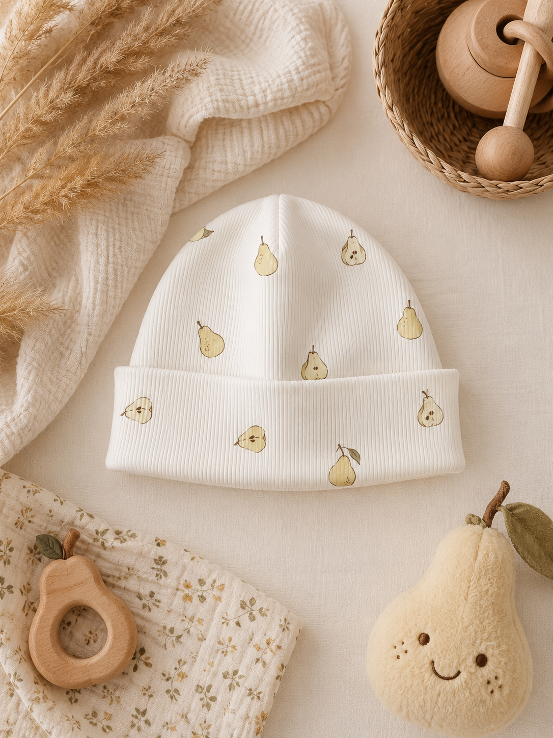Harvest Pears Beanie Hat